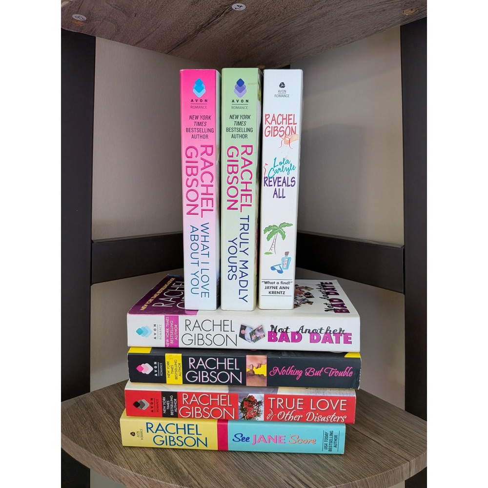 Rachel‎ Gibson Romance Lot 7 Books Chinooks Hockey Truly Idaho Series